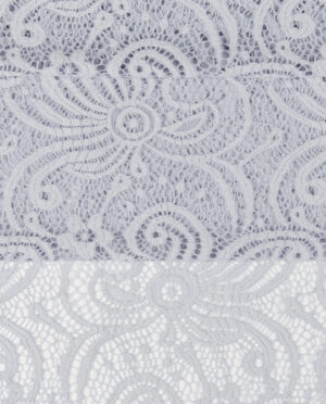 Koronka Sukienkowa Wzór 6 Popiel - detal2