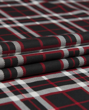 Morgan Jersey Szkocka Krata Wzór 35 - detal