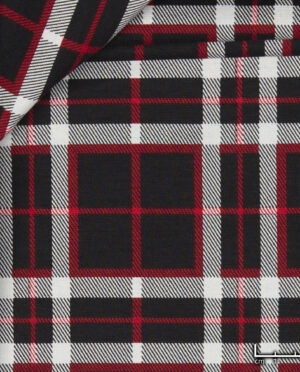 Morgan Jersey Szkocka Krata Wzór 35 - skala
