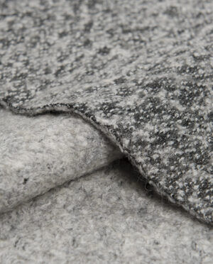 Wełna Parzona Gruba Popiel Melanż - detal3