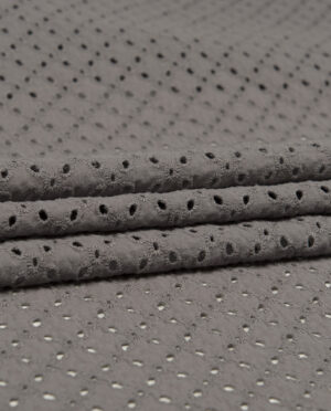 Batyst z Haftem Wzór 27 Ciemny Popiel - detal2