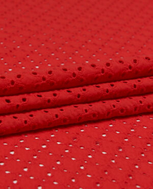 Batyst z Haftem Wzór 27 Czerwony - detal2