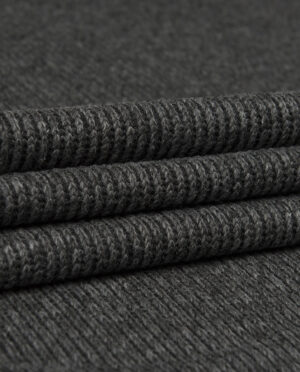 Bardzo Gruba Dzianina Wełniana Prążek - detal