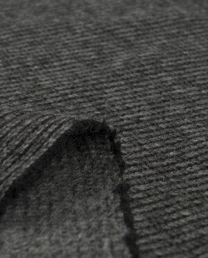 Bardzo Gruba Dzianina Wełniana Prążek - detal4