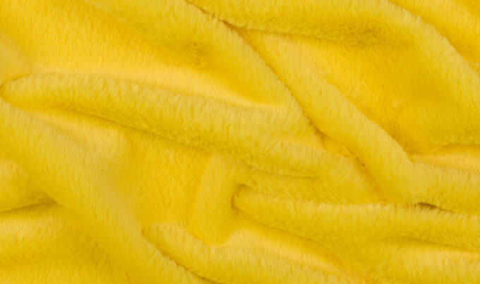 Futro Wzór 4 Żółty- krótki włos