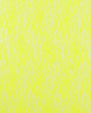 Koronka Elastyczna na tiulu Neonowy Seledyn