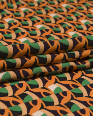 Wiskoza Sukienkowa Soft Wzór 5 a - detal