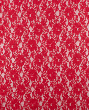 Koronka Sukienkowa Wzór 12 Czerwony