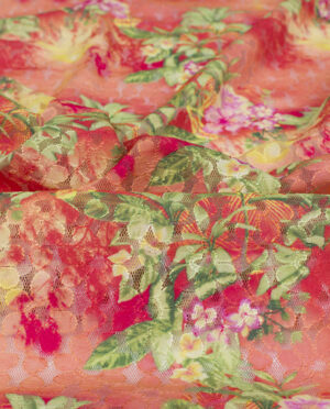 Koronka Sukienkowa Wzór 11 Kolorowa - detal