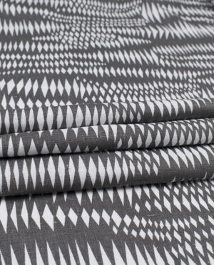 Len 100% Europejski Wzór 4 - detal