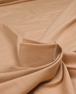 Dzianina Dresowa Cienka Zgaszony Brzoskwiniowy - detal