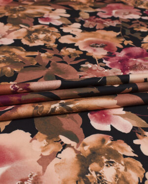 Feda Tkanina Wiskozowa Sukienkowa Diagonal Wzór 6 - detal2