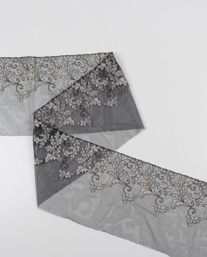 Koronka Stabilna – Haft Jednostronny Wzór 125 – 20 cm