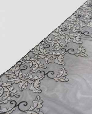 Koronka Stabilna – Haft Jednostronny Wzór 125 – 20 cm