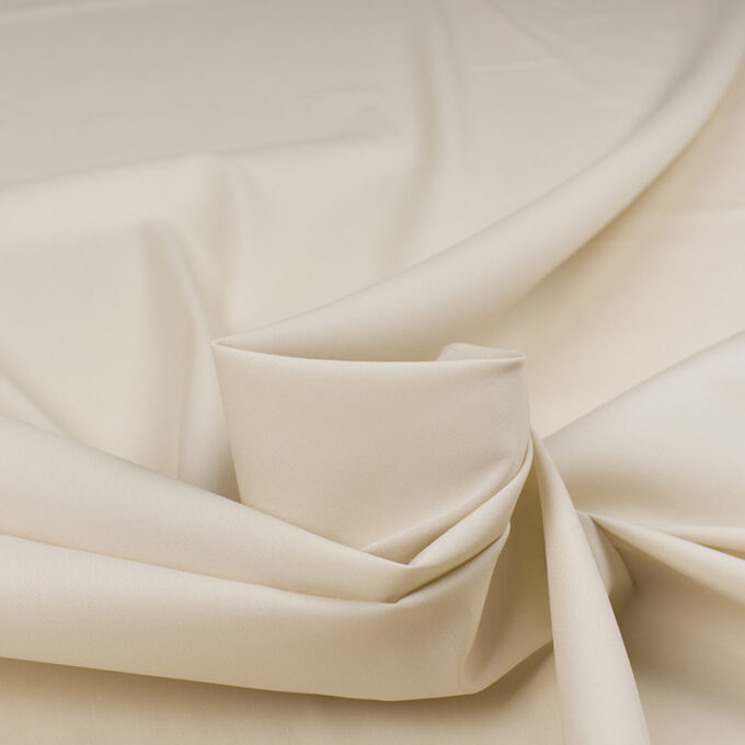 Bawełna Nylon z Lycrą - Popelina Jasny Beż - detal