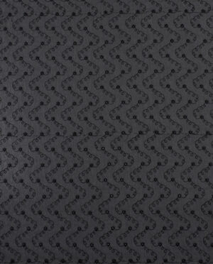 Szyfon z Haftem Czarny