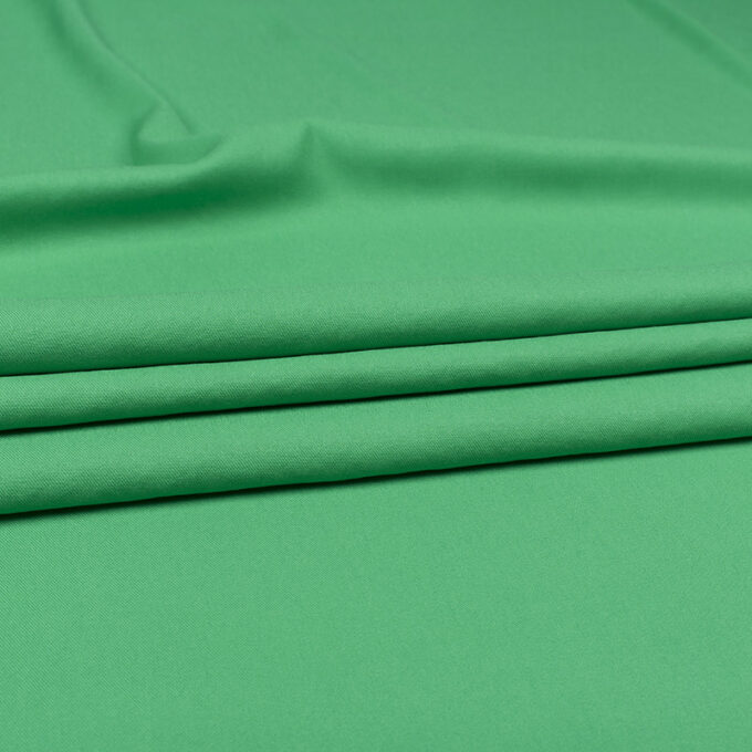 Wiskoza Sukienkowa Twill Zielony - detal