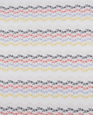 Batyst z Kolorowym Haftem Wzór 3 b