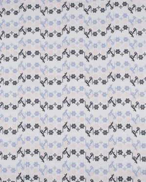 Batyst z Kolorowym Haftem Wzór 4 a