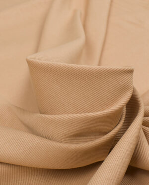 Cienka Dzianina Bawełniana Ściągacz Prążek Brzoskwiniowy - detal