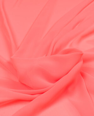 Szyfon Neonowy Jasny Koralowy - detal