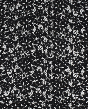 Gipiura Bawełniana Wzór 18 Czarny