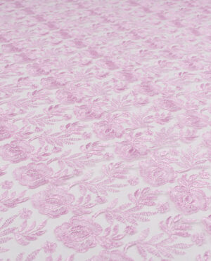 Gipiura Bawełniana Wzór 32 Jasny Różowy - detal