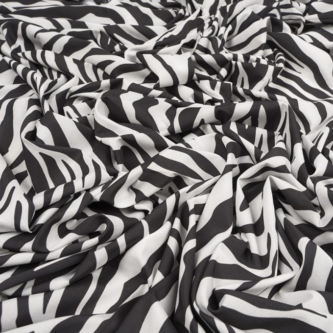 Silki Wzór Zebra 373 a