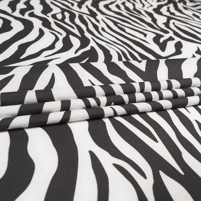 Silki Wzór Zebra 373 a