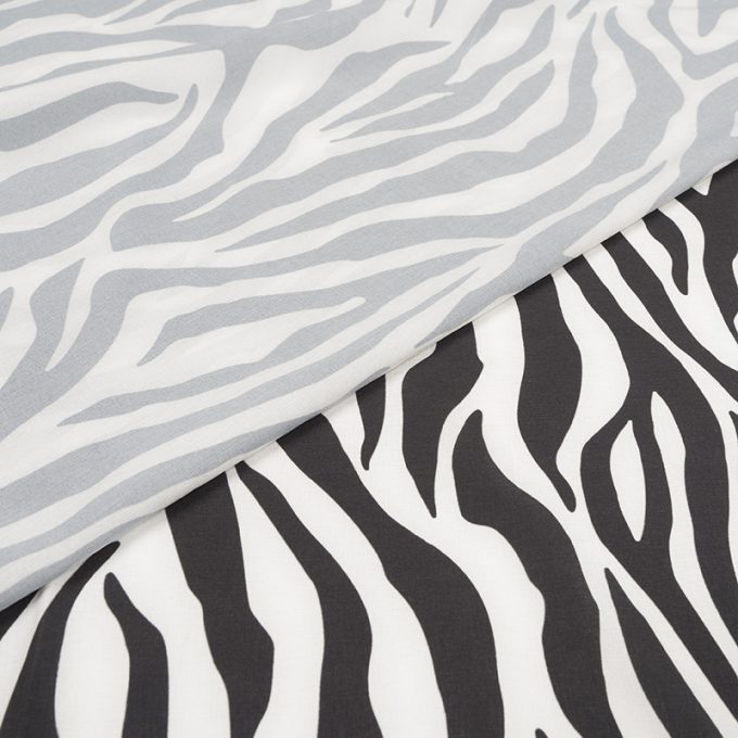 Silki Wzór Zebra 373 a