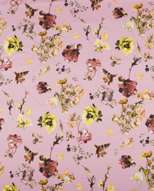 Cienka Bawełna Sukienkowa Popelina Wzór 166 b