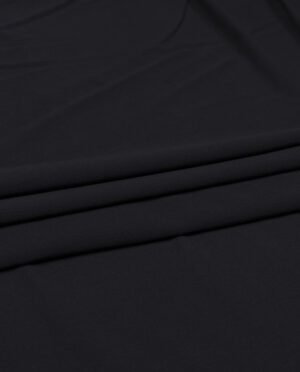 Single Jersey Czarny - detal