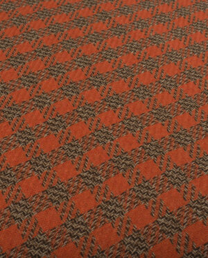 Wełna Płaszczowa Kolorowa Pepitka Wzór 10 c - detal