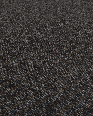 Dzianina Swetrowa Dwustronna Warkocz Brązowy Melanż