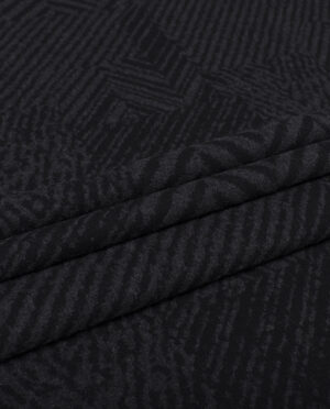 Gruby Wełniany Dwustronny Flausz Jodełka - detal2