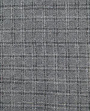 Gruby Jersey Żakardowy Wzór 3 Kratka Pepitka