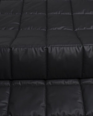 Pikówka Jednostronna Wzór 1 Czarny Skóra - detal4