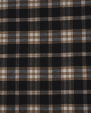 Miękka Wełniana Włoska Tkanina Płaszczowa Wzór 10