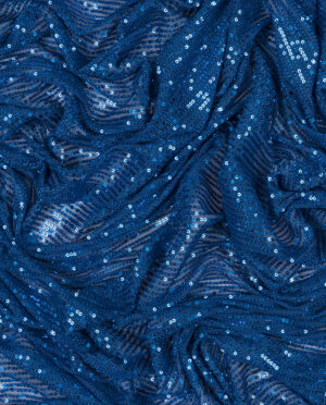 Cekiny Na Elastycznej Siatce Chabrowy