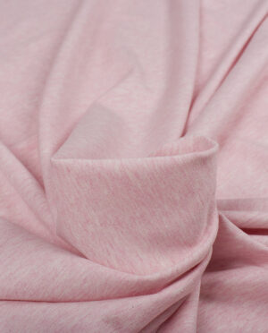 Dzianina Dresowa Cienka Różowy Melanż - detal