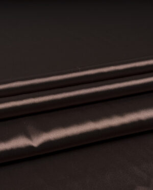 Satyna Cienka Brązowy - detal2