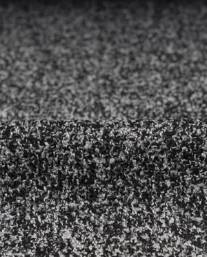 Tkanina Płaszczowa Pieprz i Sól - detal3