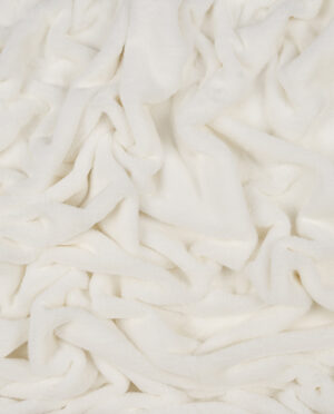 Futro Dzianinowe Ecru