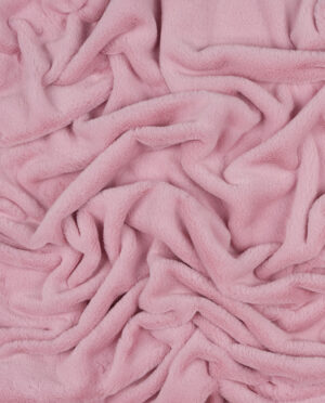 Futro Dzianinowe Różowy