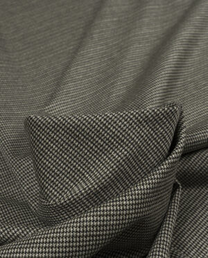 Gruby Jersey Żakardowy Wzór 20 b Pepitka - detal2