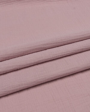 Muślin Double Gaze Brudny Róż