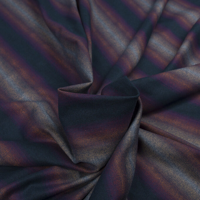 Tweed Diagonal Kolorowe Pasy