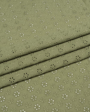 Batyst z Haftem Wzór 1 Ciemna Oliwka