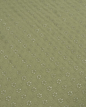 Batyst z Haftem Wzór 1 Ciemna Oliwka