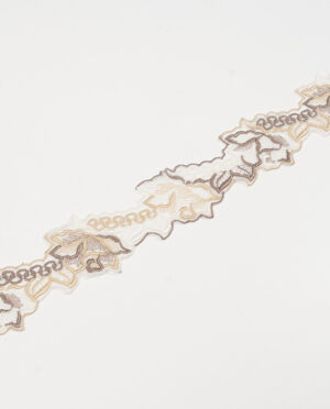 Koronka Stabilna - Haft Jednostronny Wzór 61 - 4,5 cm